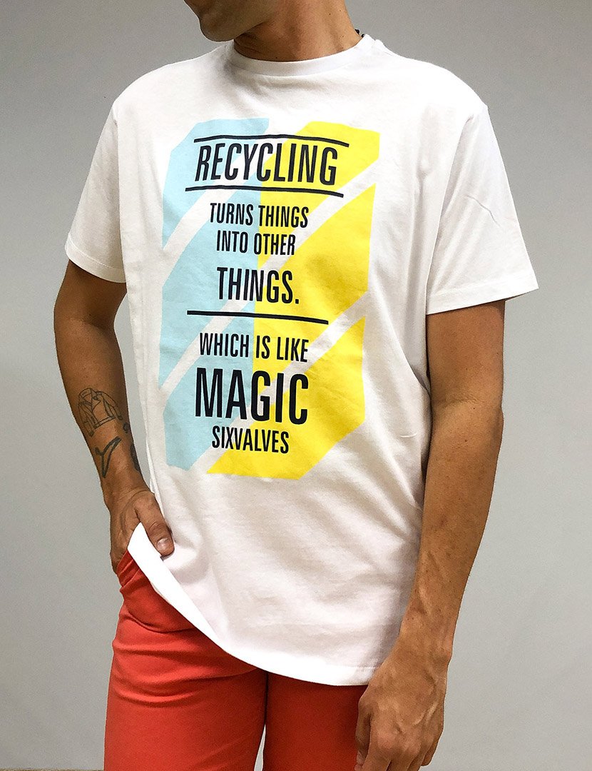 T-Shirt Homem Branco