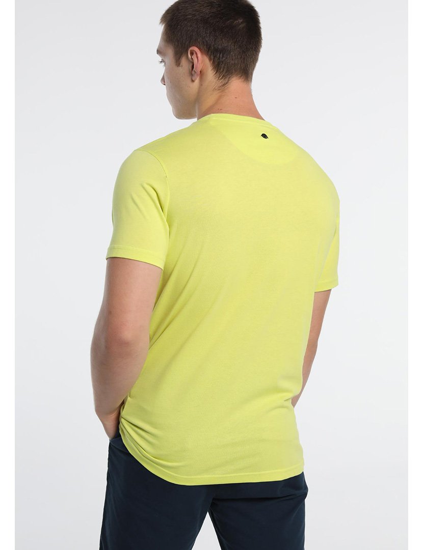 T-Shirt Homem Amarelo