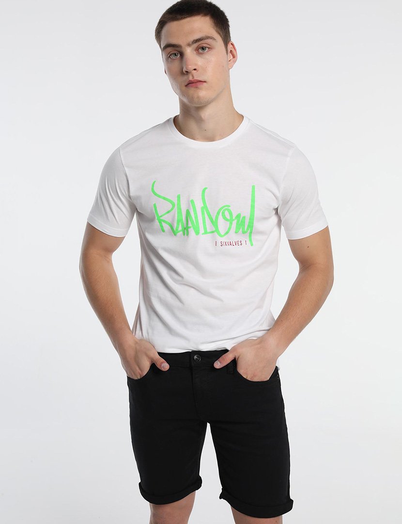 T-Shirt Homem Branco