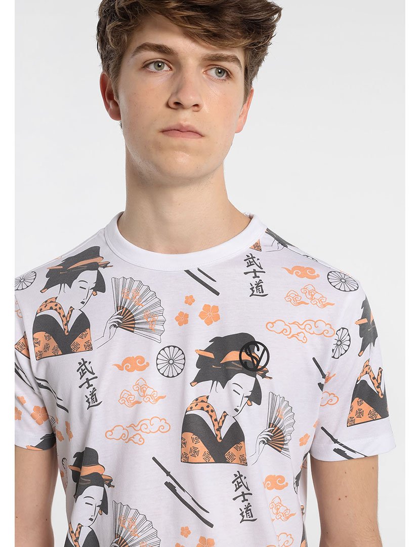 T-Shirt Homem Branco