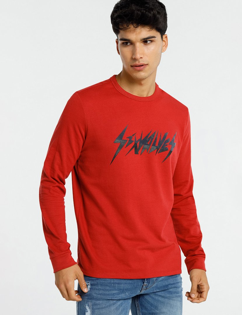 Camisola Homem Vermelho