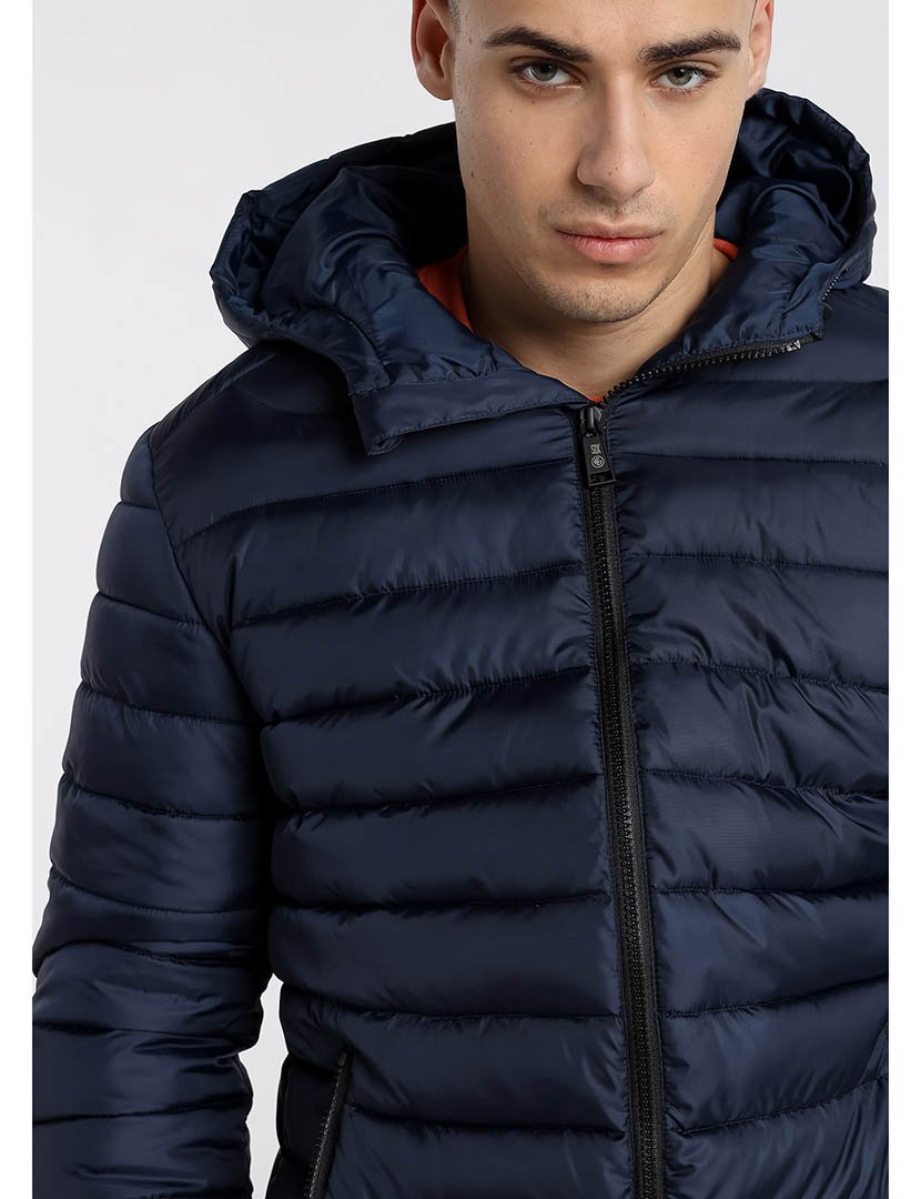 Casaco Acolchoado Homem Azul