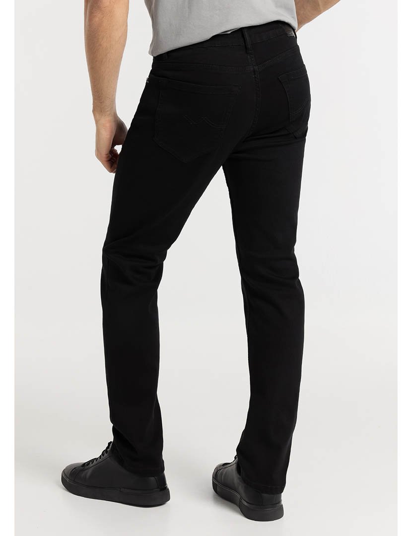 Men's Black Denim Trousers