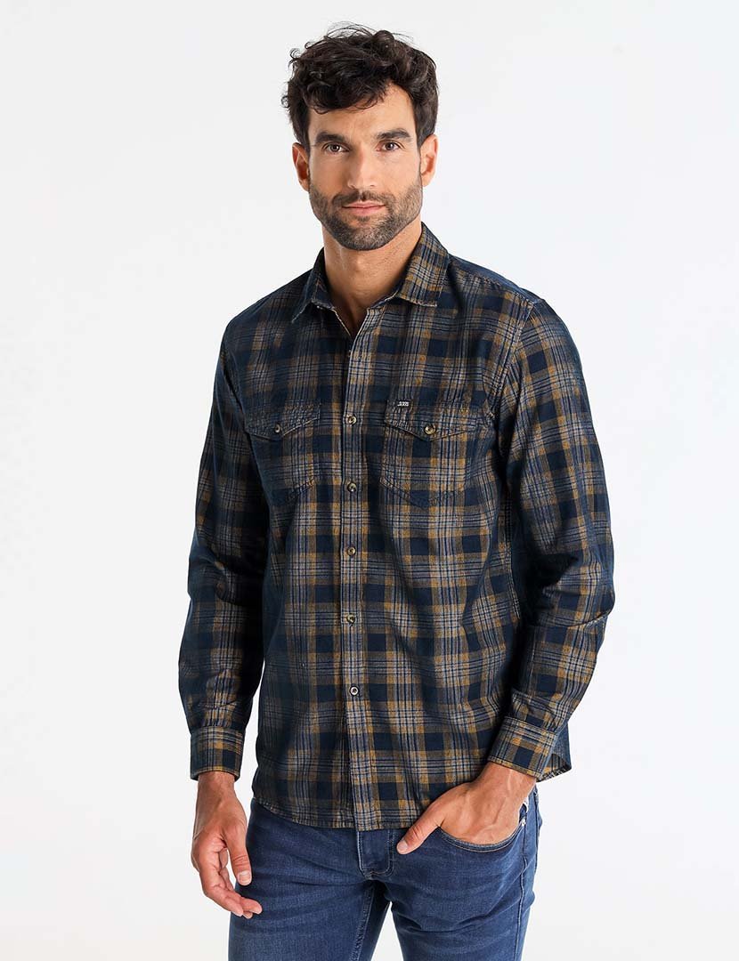 Camisa Homem Estampado Multicolorido