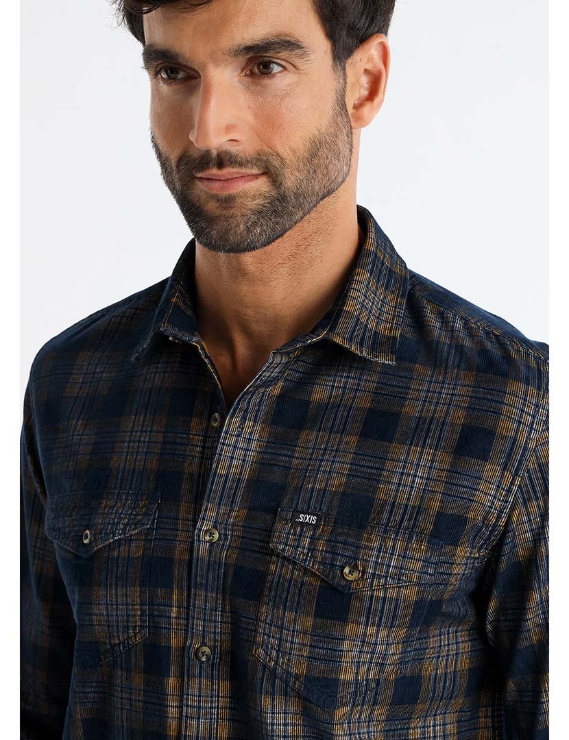 Camisa Homem Estampado Multicolorido