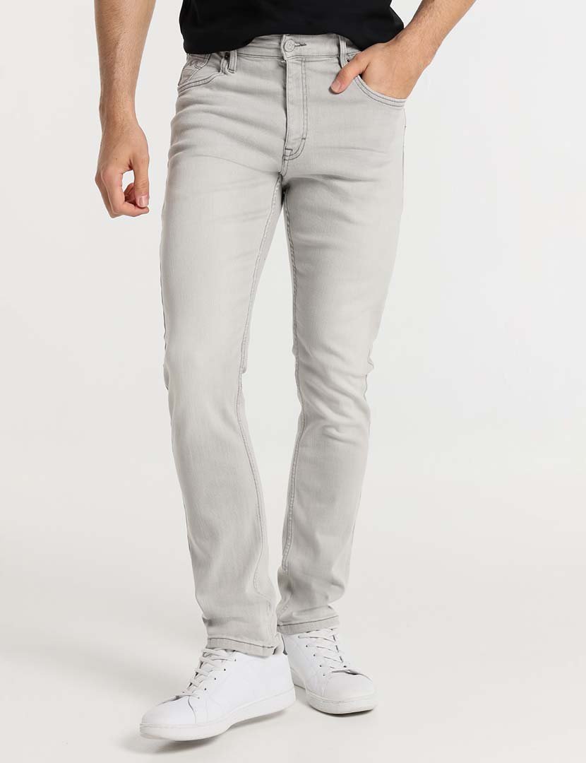 Calças Ganga Homem Cinzento