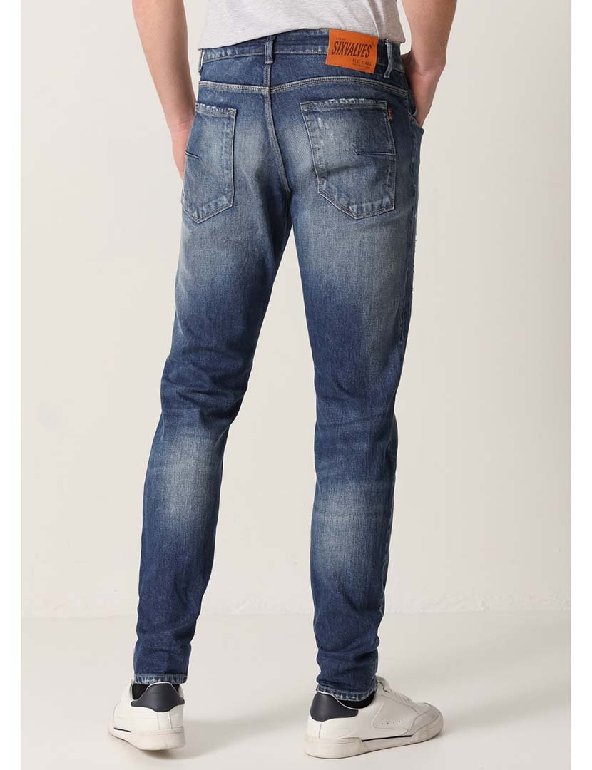 Calças Ganga Homem Azul