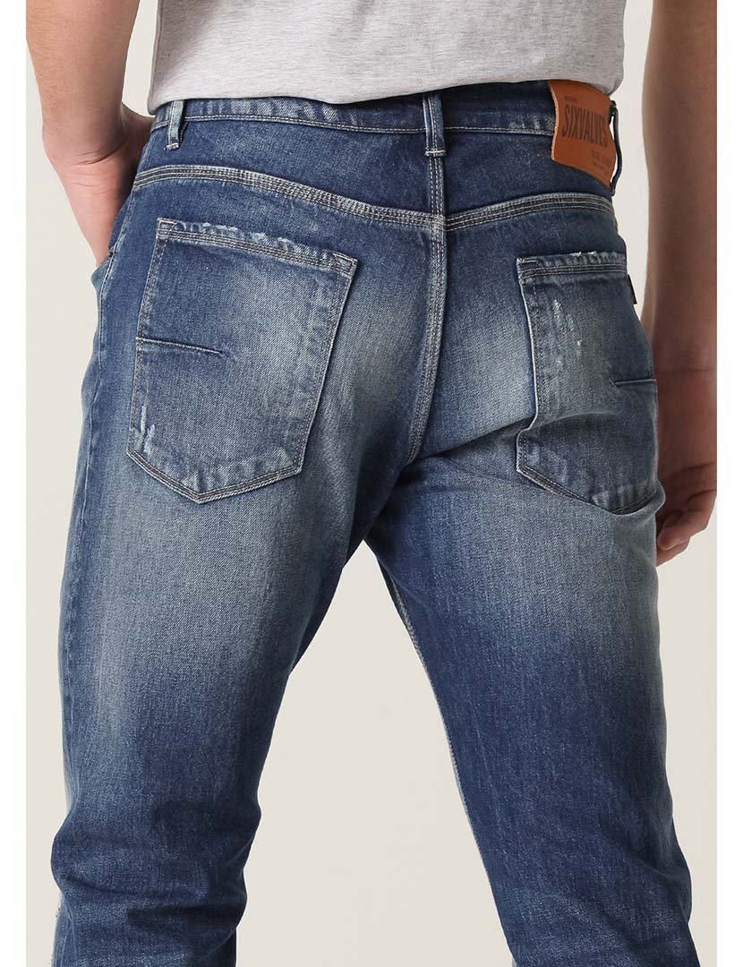 Calças Ganga Homem Azul