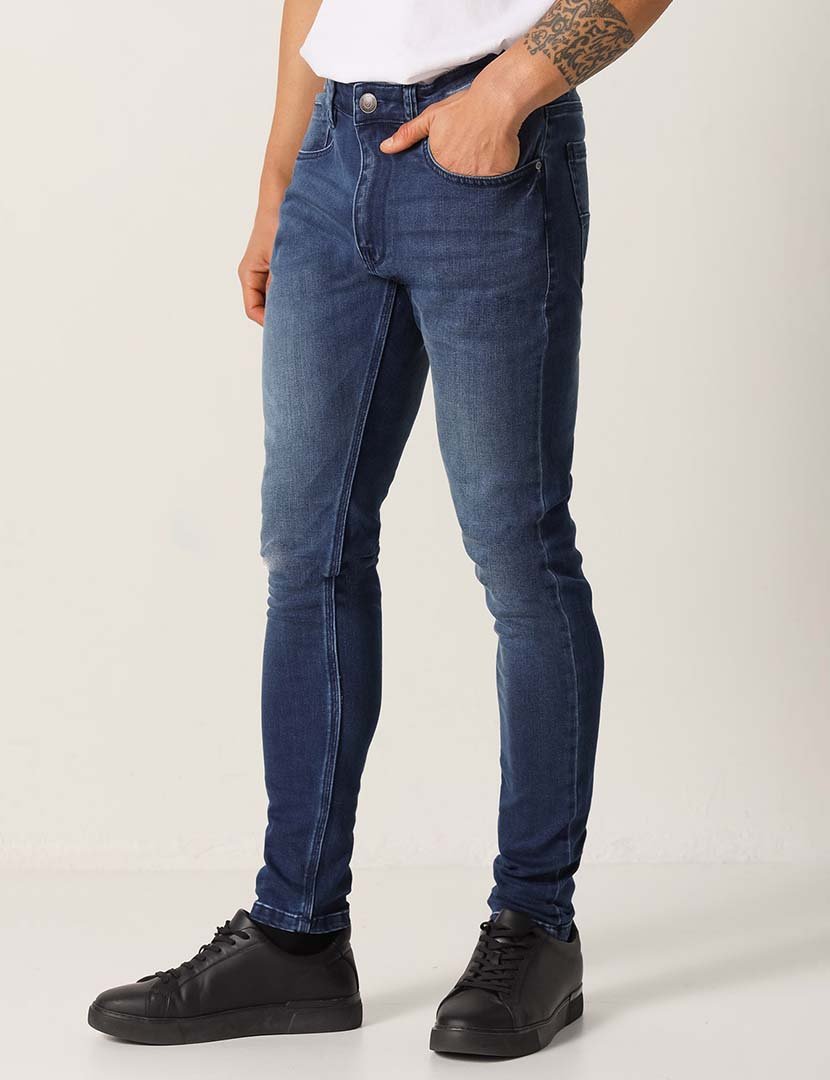 Calças Ganga Homem Azul