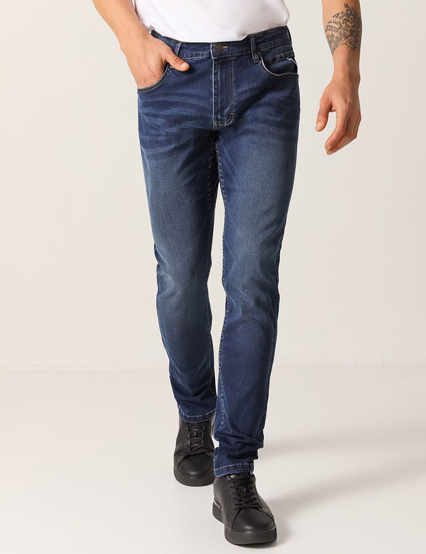 Calças Ganga Homem Azul