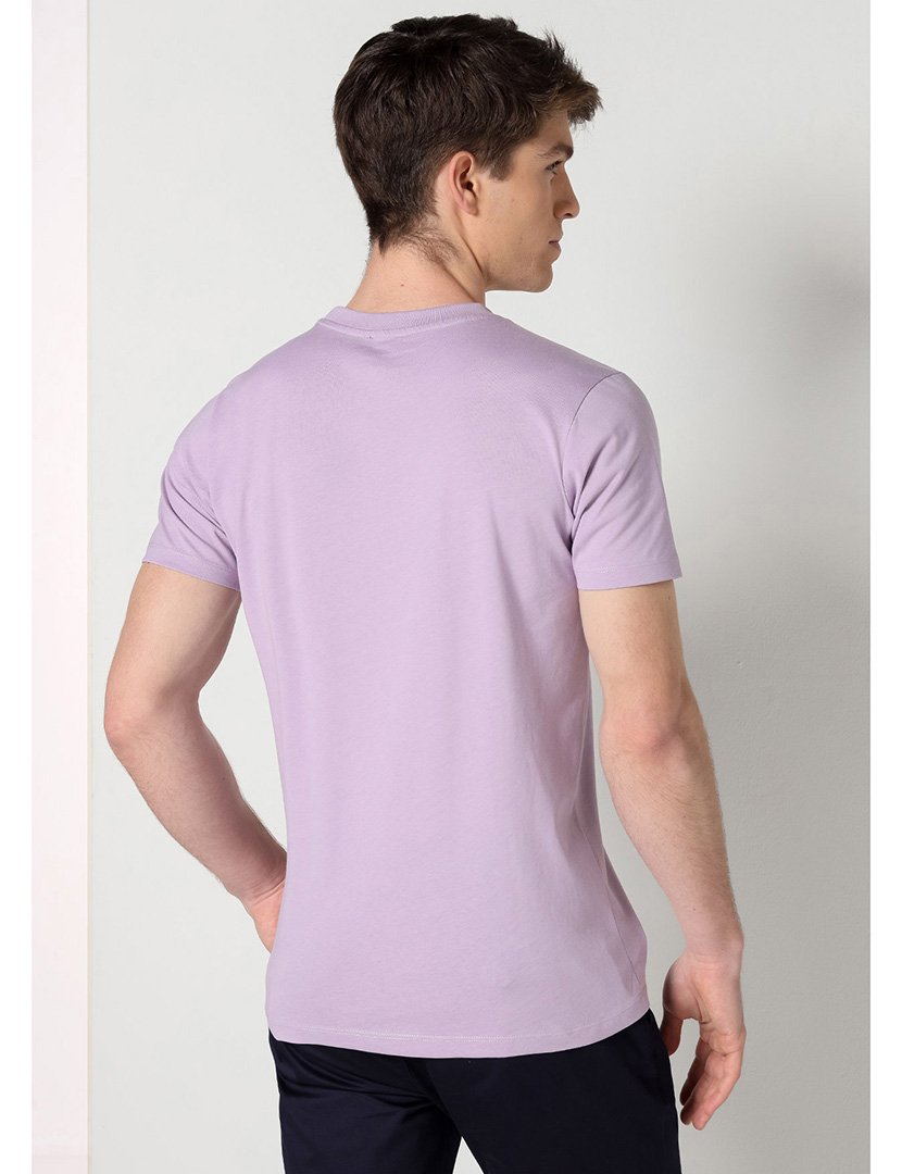 T-Shirt Homem Roxo