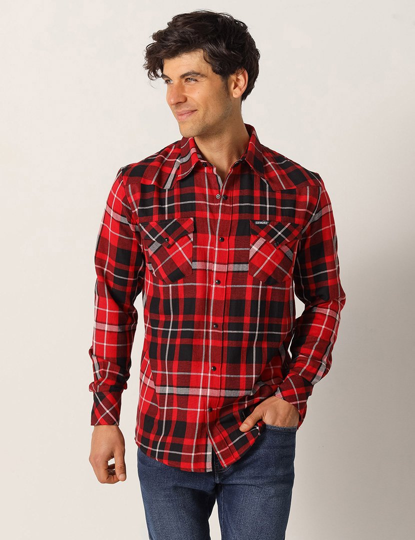 Camisa Homem Estampado Multicolorido