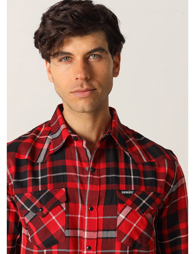 Camisa Homem Estampado Multicolorido