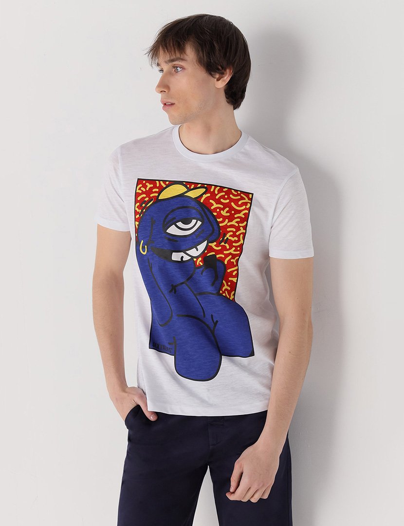 T-Shirt Homem Branco