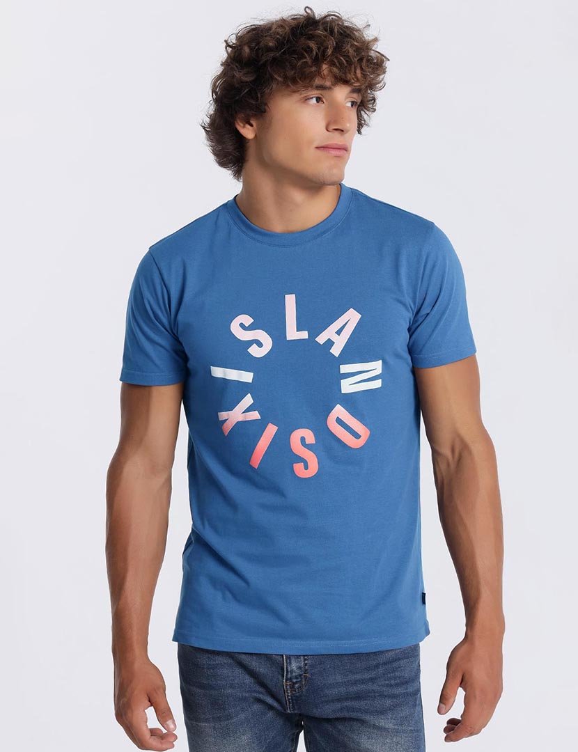T-Shirt Homem Azul