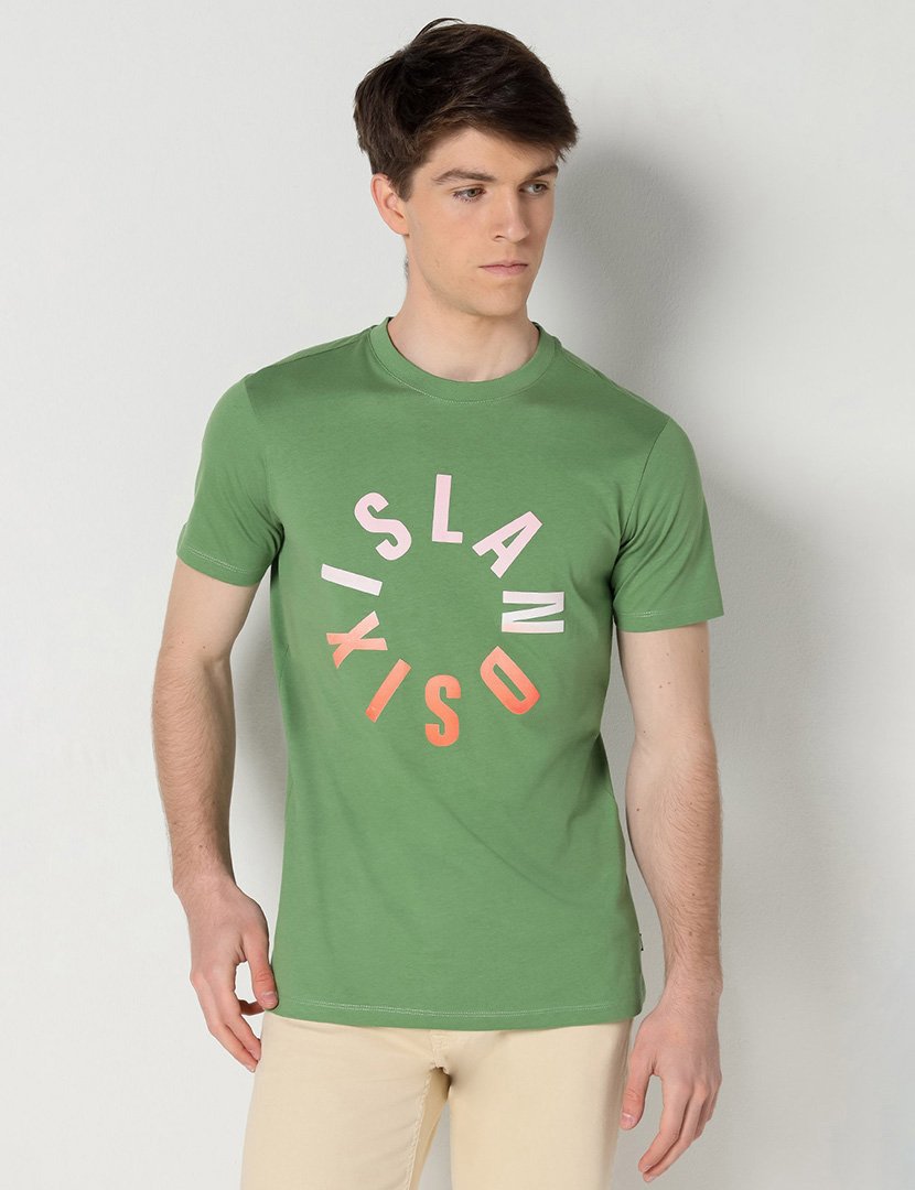 T-Shirt Homem Verde