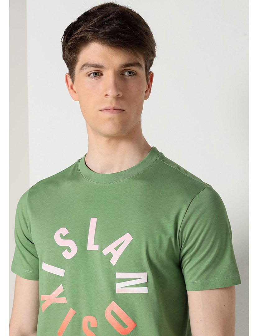 T-Shirt Homem Verde