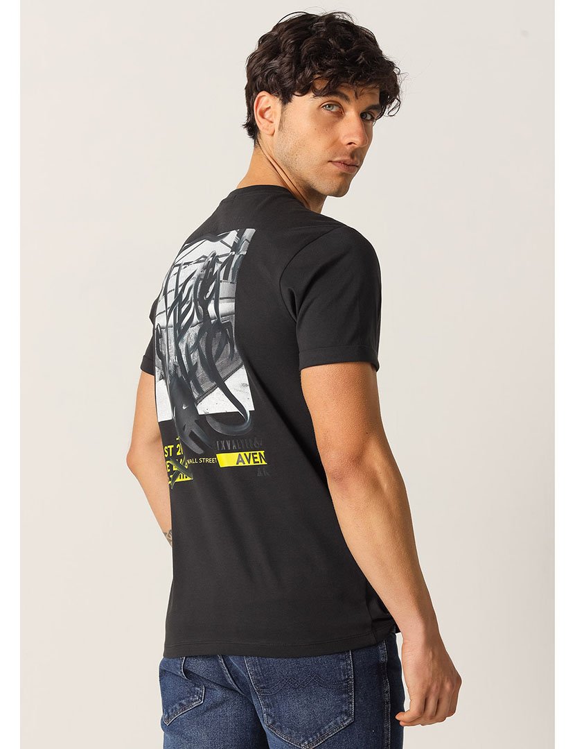 T-Shirt Homem Preto