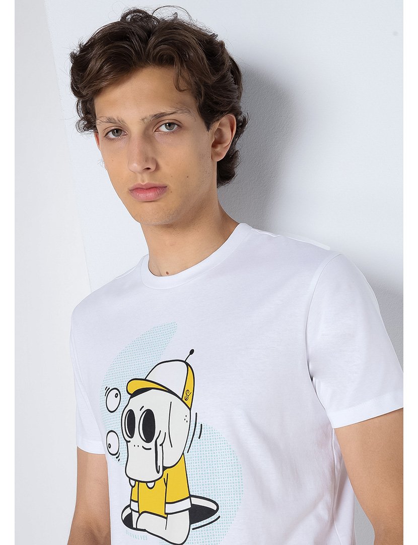 T-Shirt Homem Branco