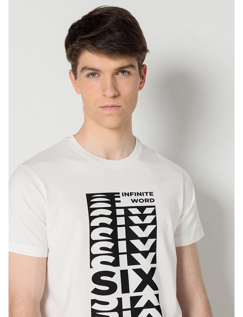 T-Shirt Homem Branco