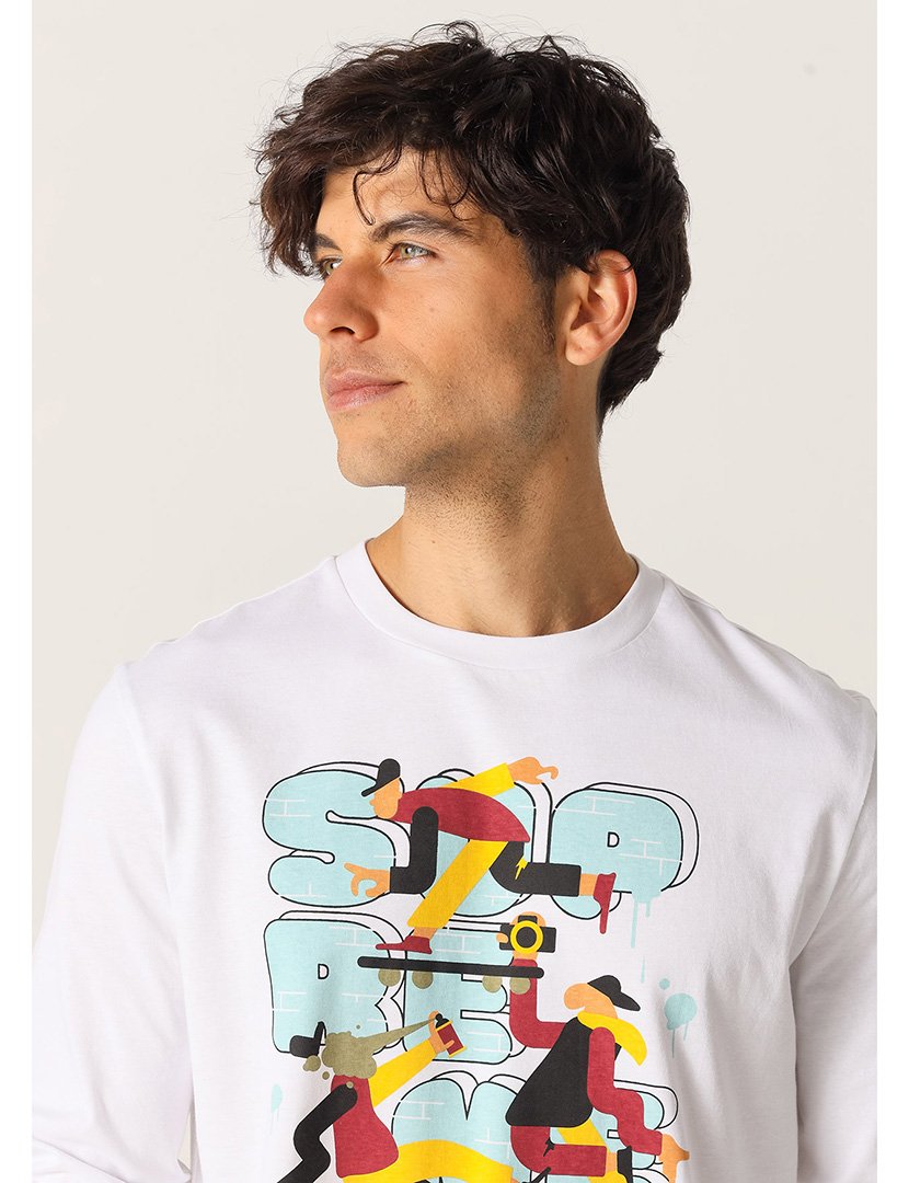 Camisola Homem Branco