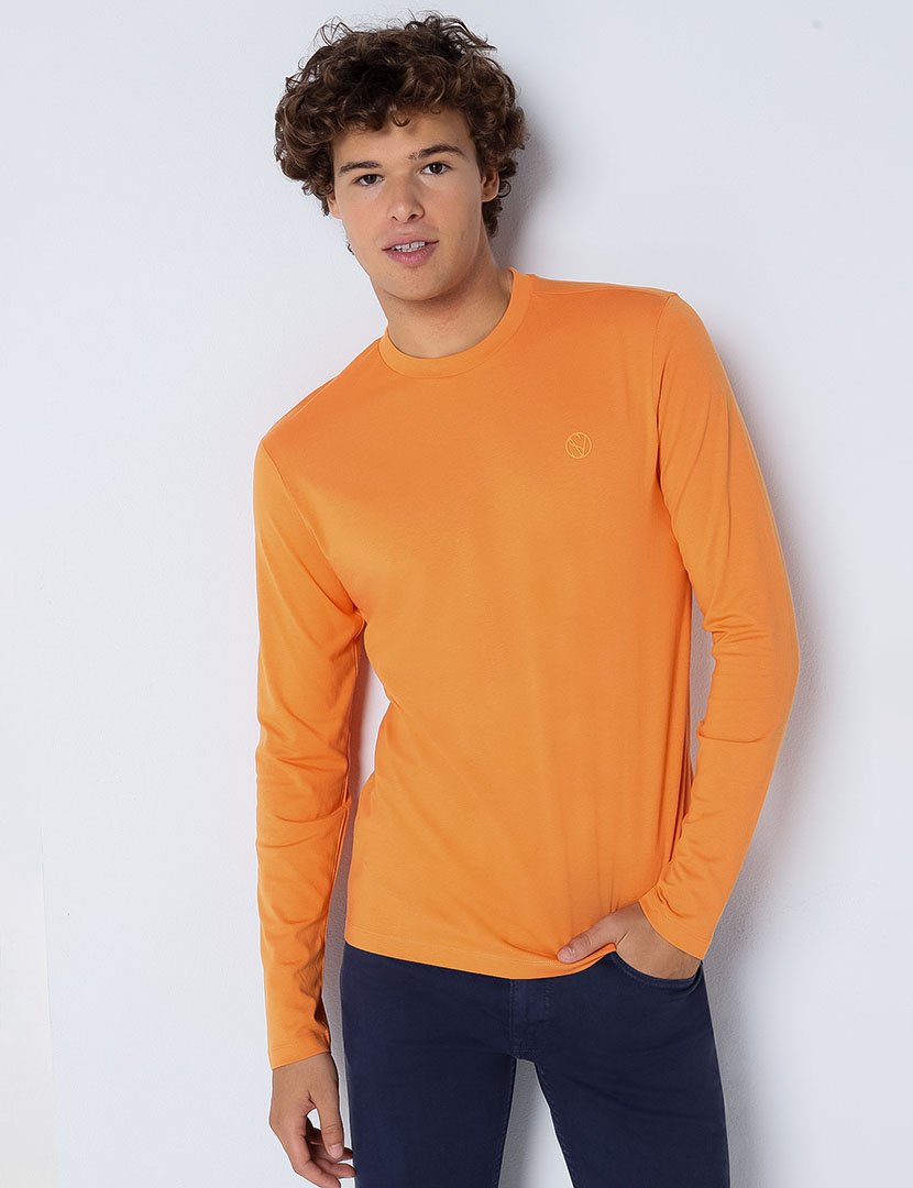 Camisola Homem Laranja