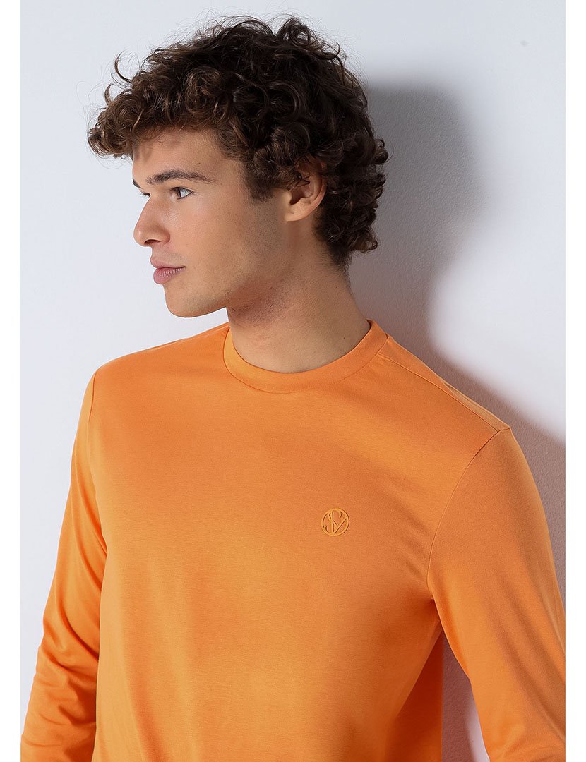 Camisola Homem Laranja
