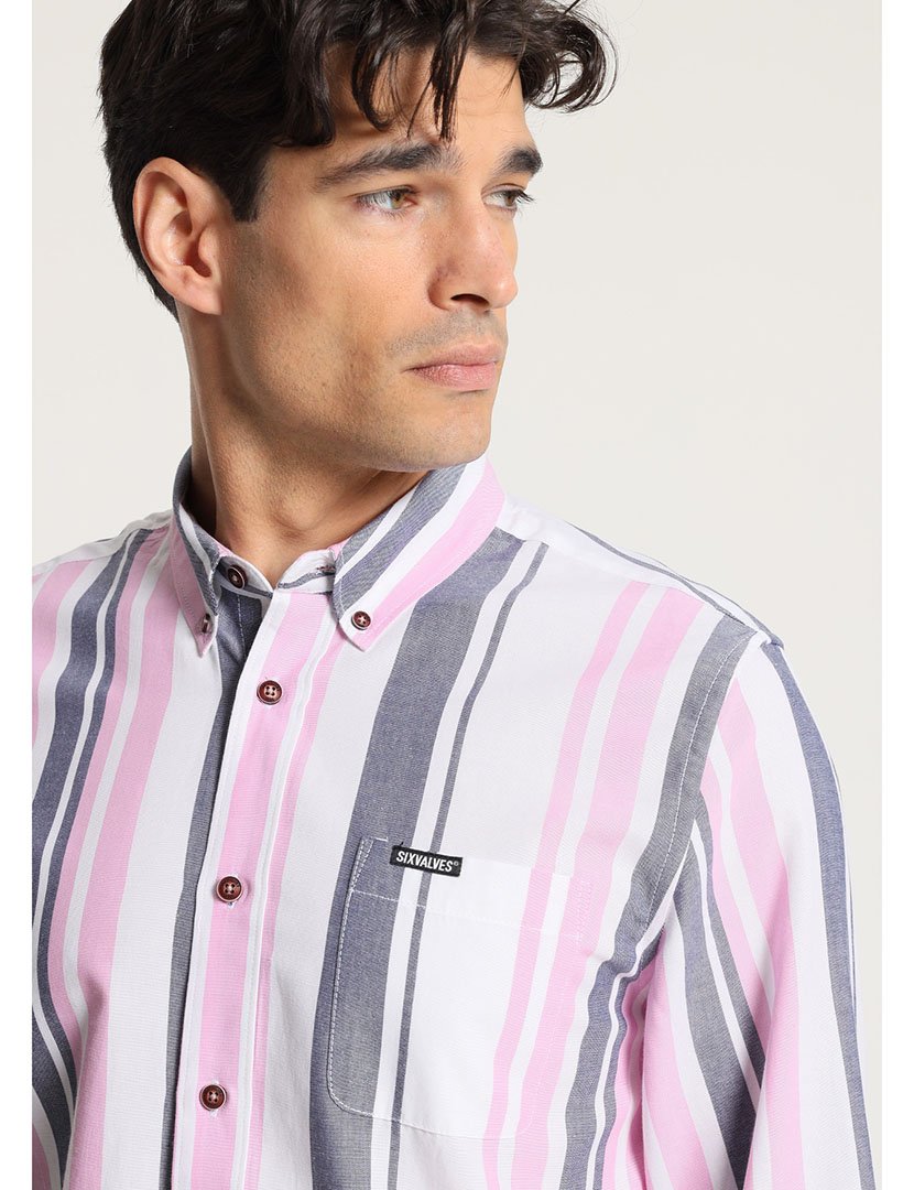Camisa Homem Estampado Multicolorido