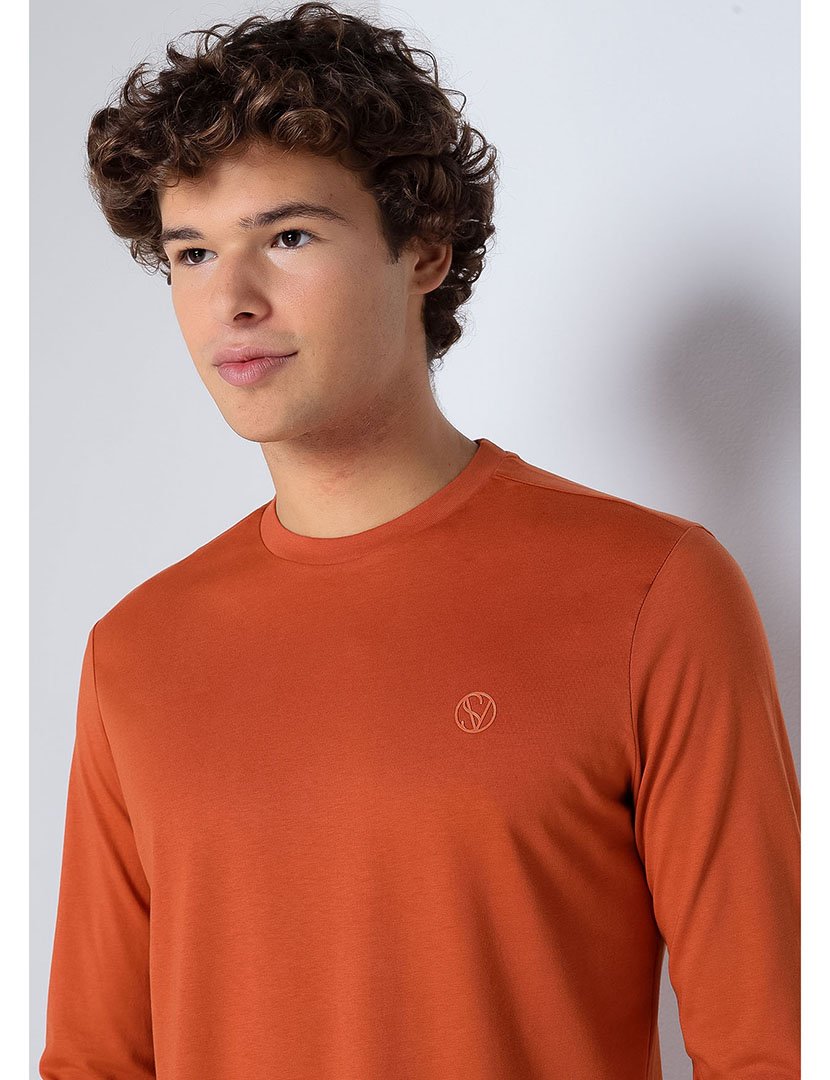 Camisola Homem Castanho