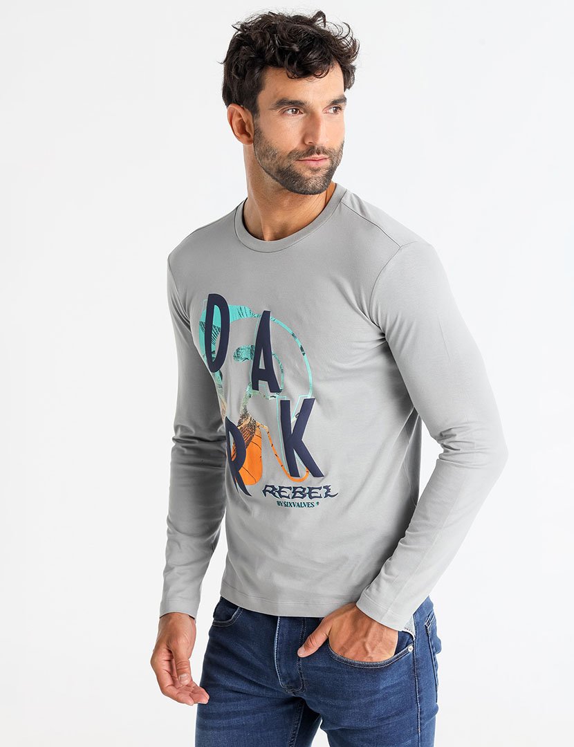 Camisola Homem Cinzento