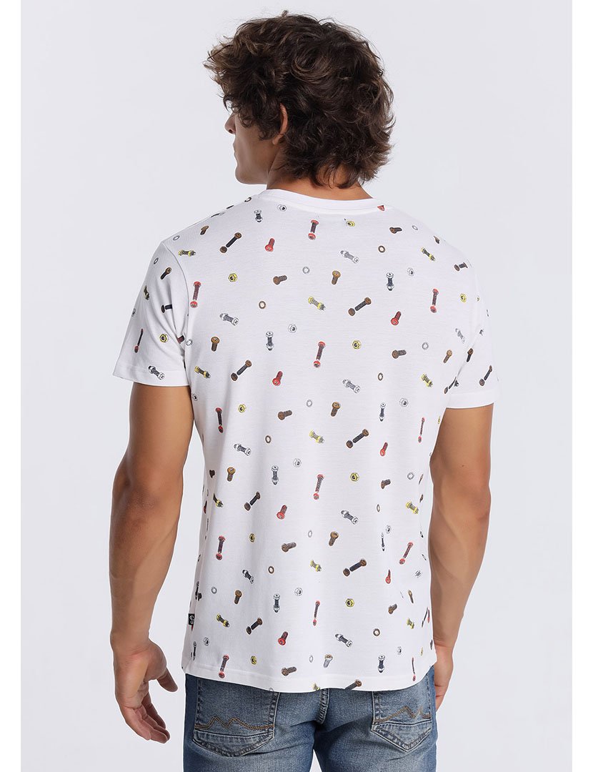 T-Shirt Homem Branco