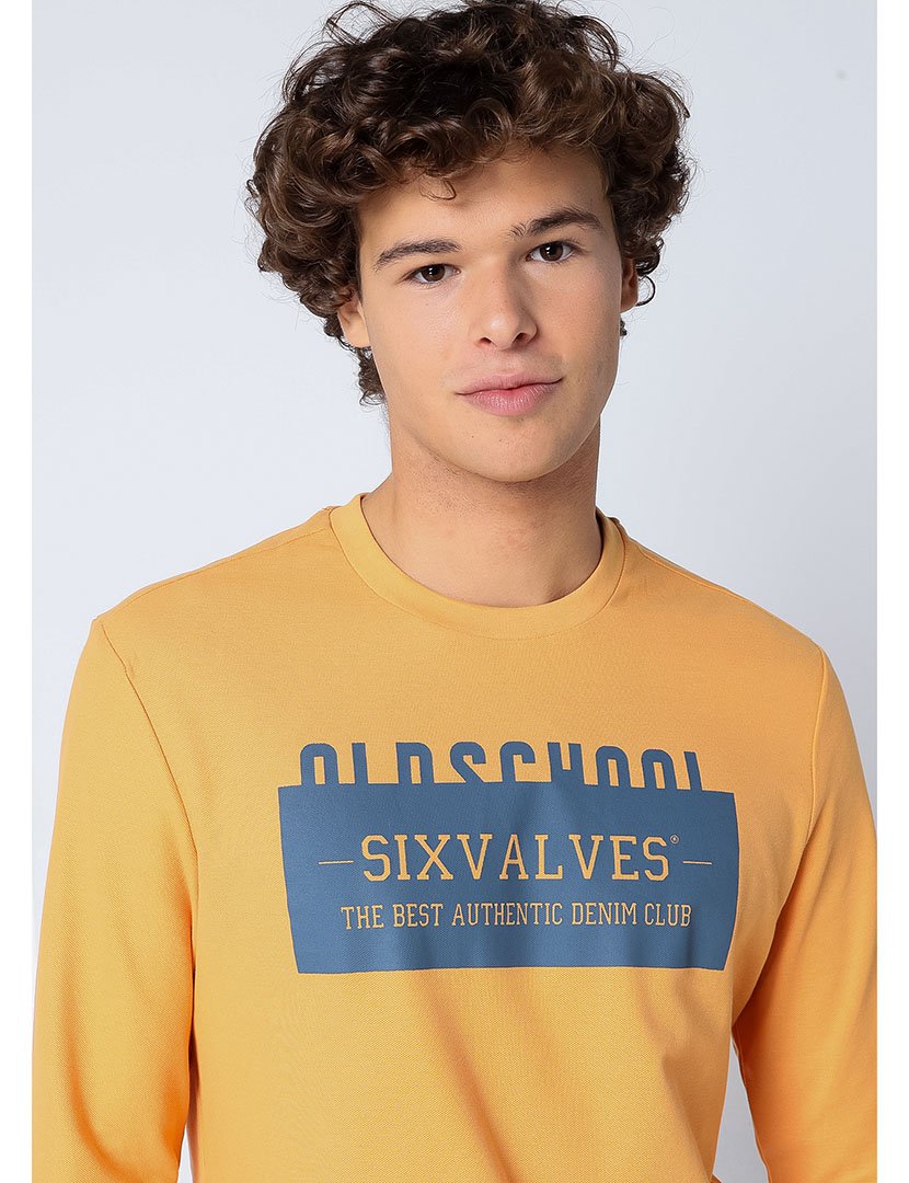 Camisola Homem Laranja