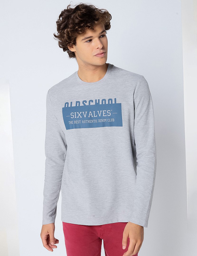 Camisola Homem Cinzento