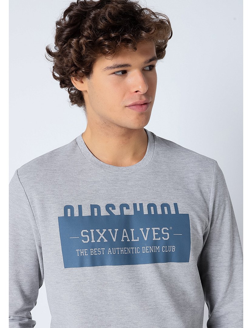 Camisola Homem Cinzento