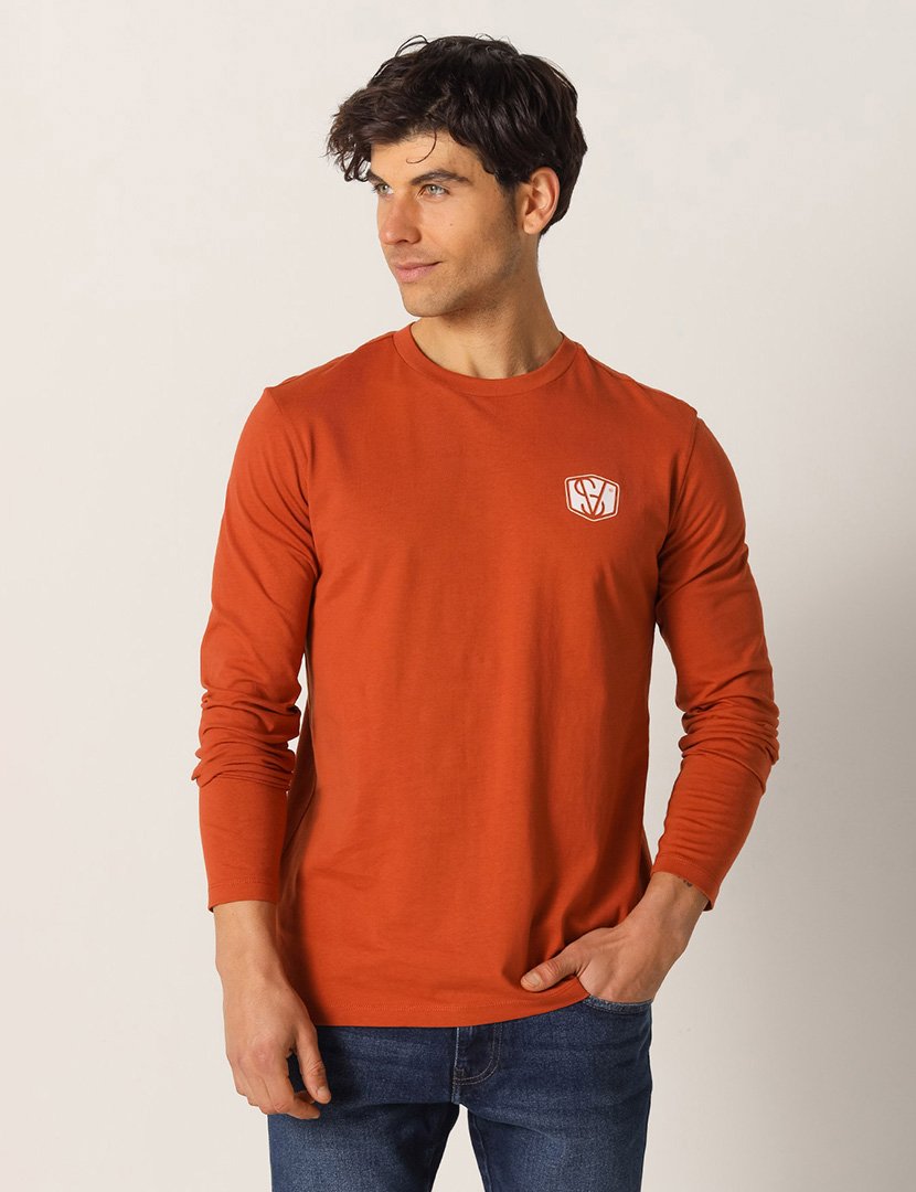 Camisola Homem Castanho