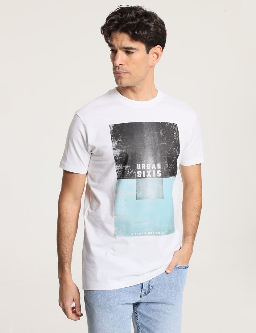 T-Shirt Homem Branco