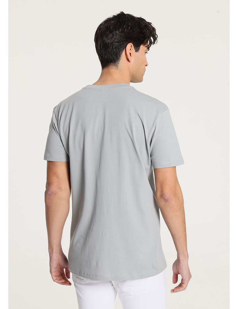 T-Shirt Homem Cinzento