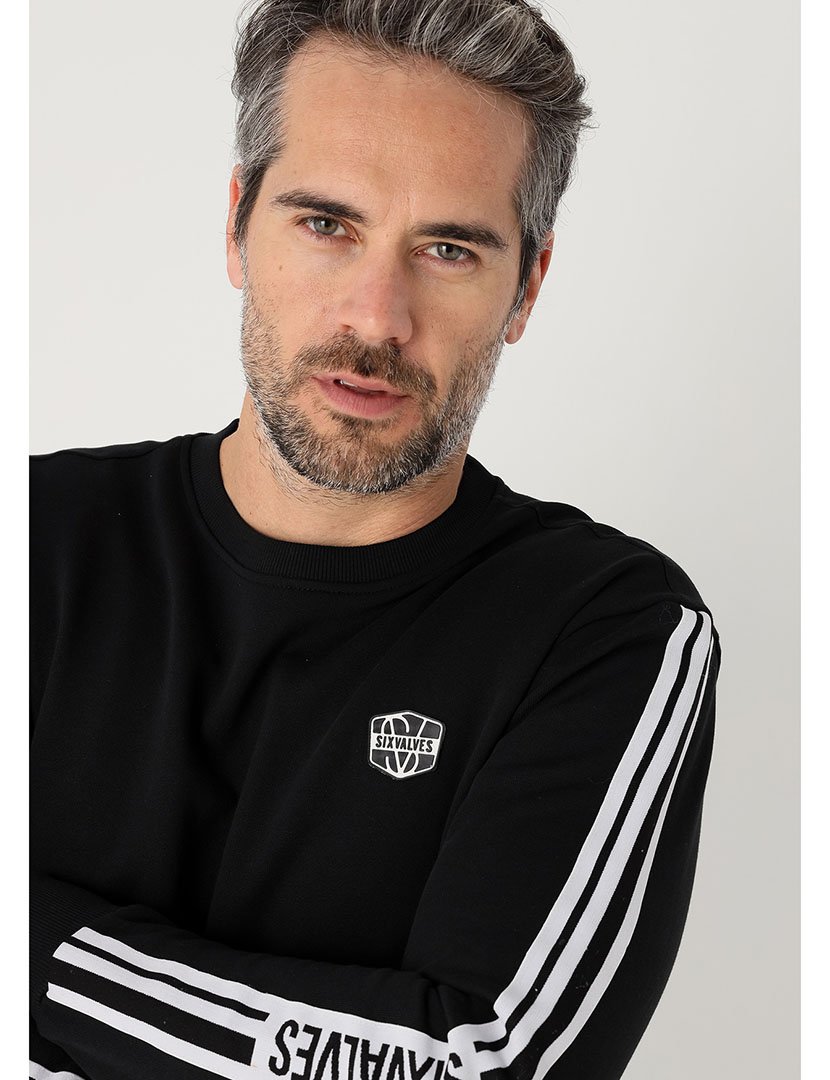 Sweatshirt Homem Preto