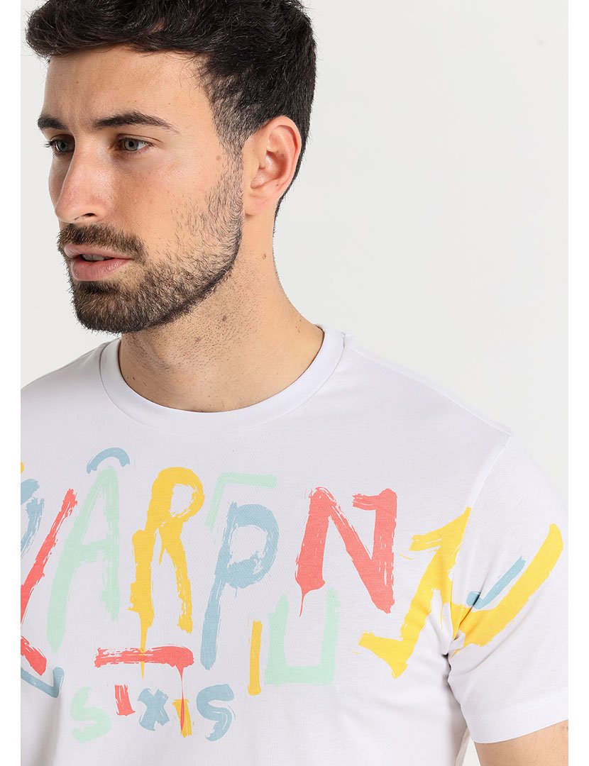 T-Shirt Homem Branco