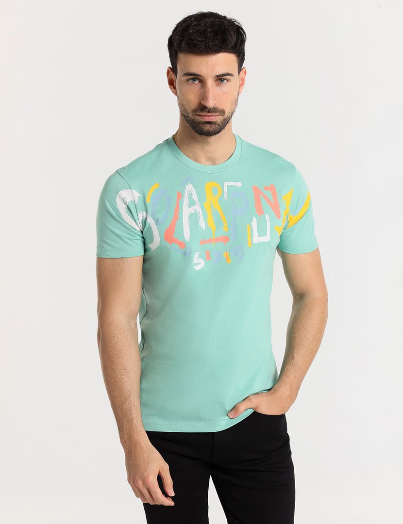 T-Shirt Homem Verde