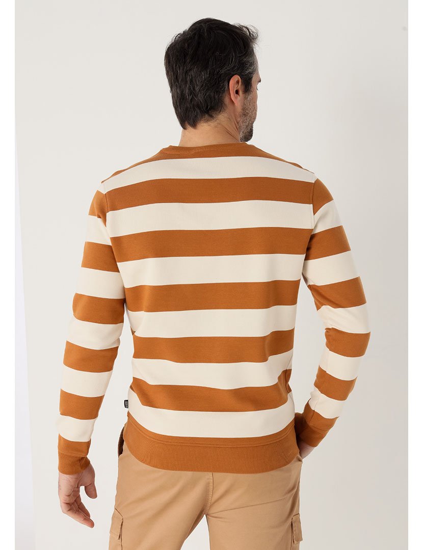 Sweatshirt Homem Castanho