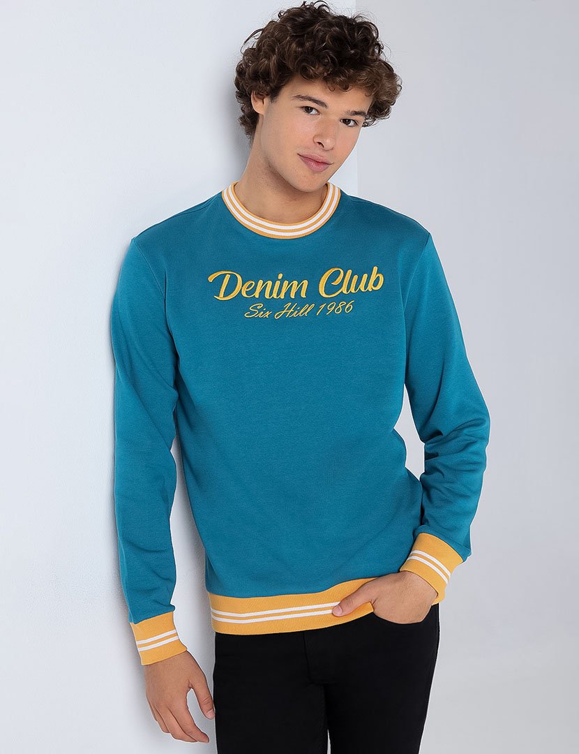 Sweatshirt Homem Verde
