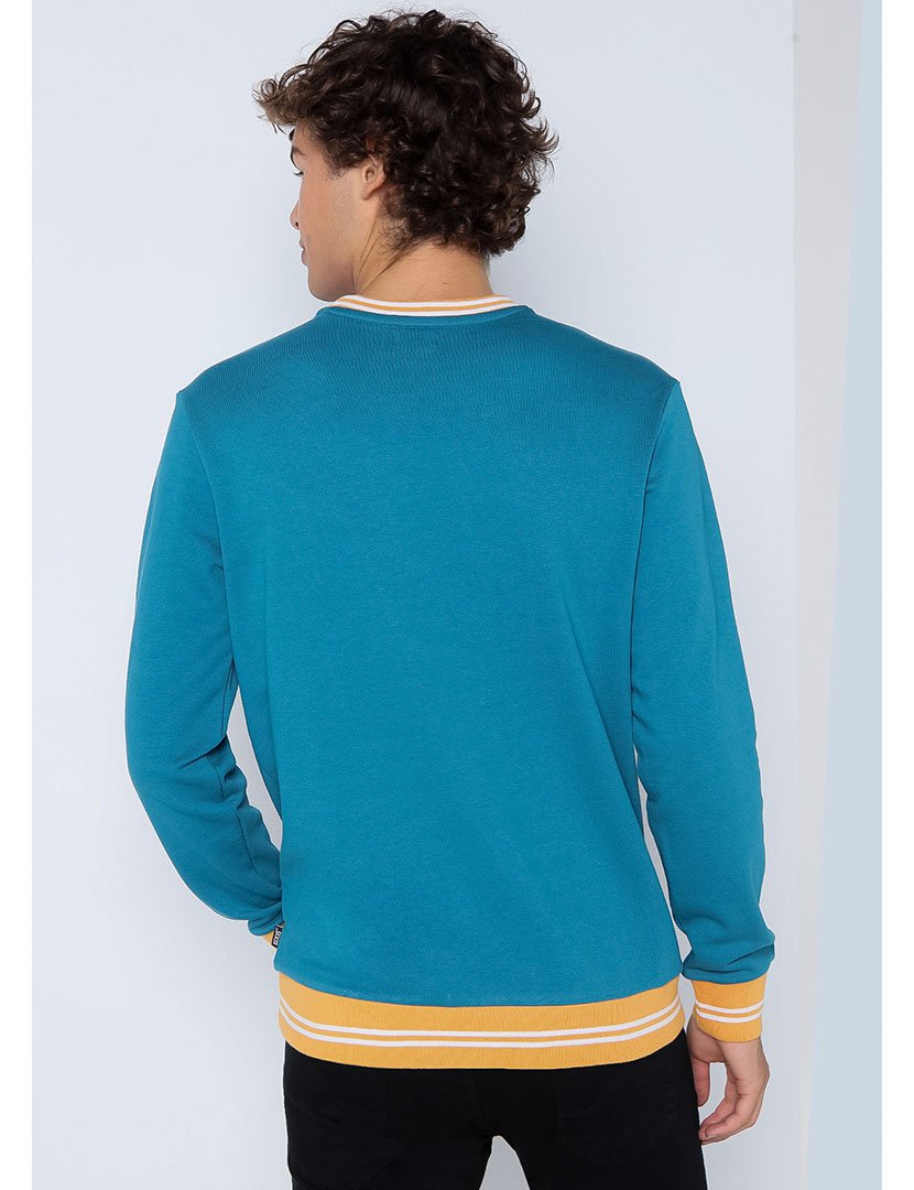 Sweatshirt Homem Verde