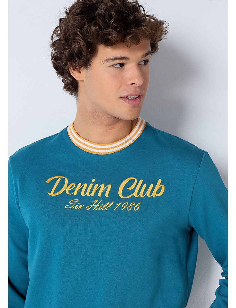 Sweatshirt Homem Verde