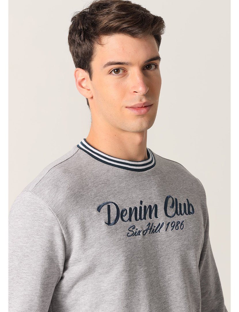 Sweatshirt Homem Cinzento