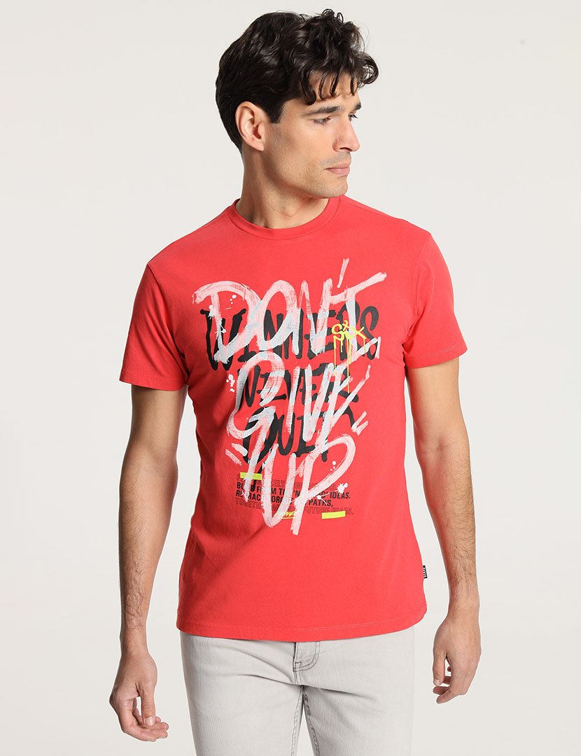 T-Shirt Homem Vermelho
