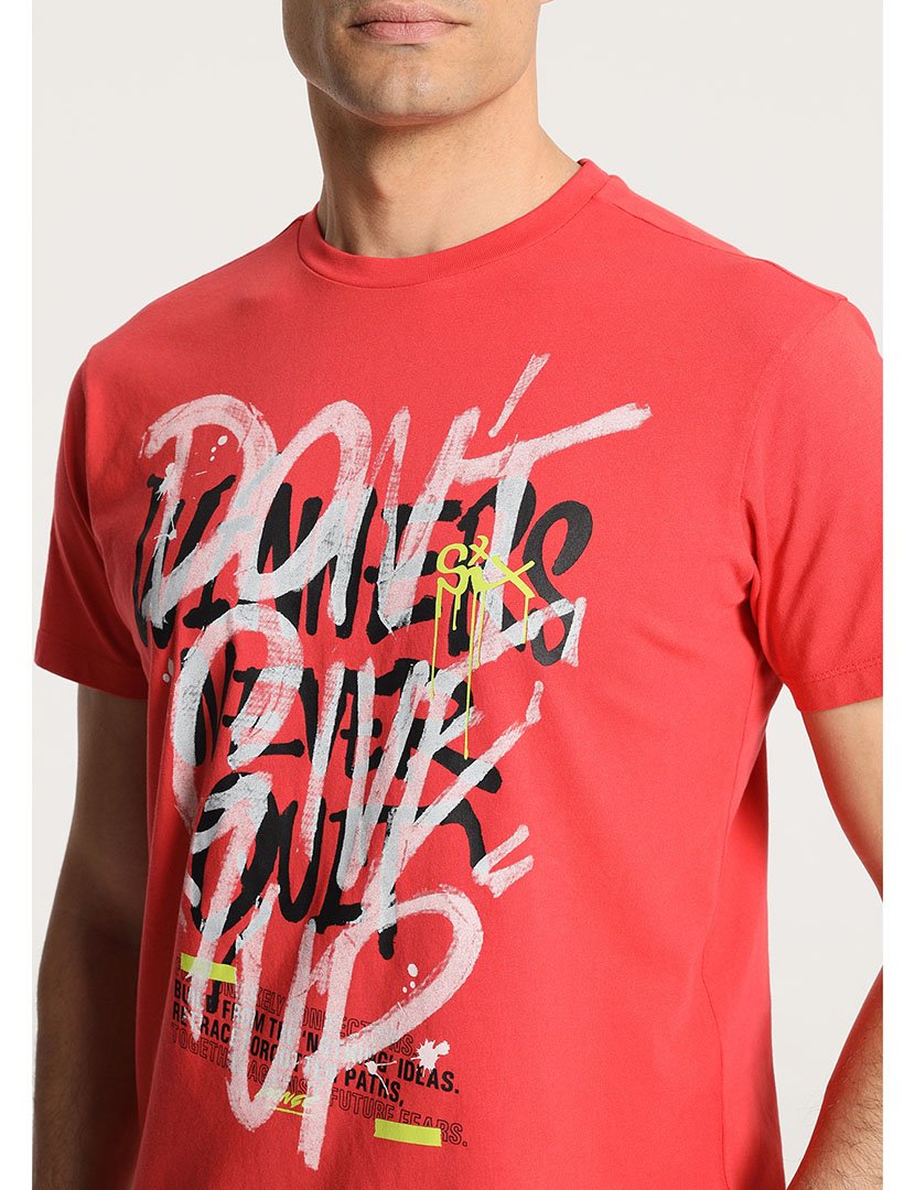 T-Shirt Homem Vermelho