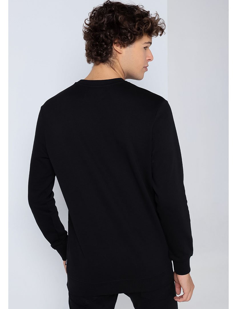 Sweatshirt Homem Preto