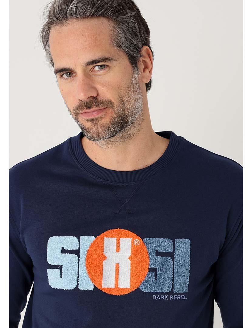 Sweatshirt Homem Azul
