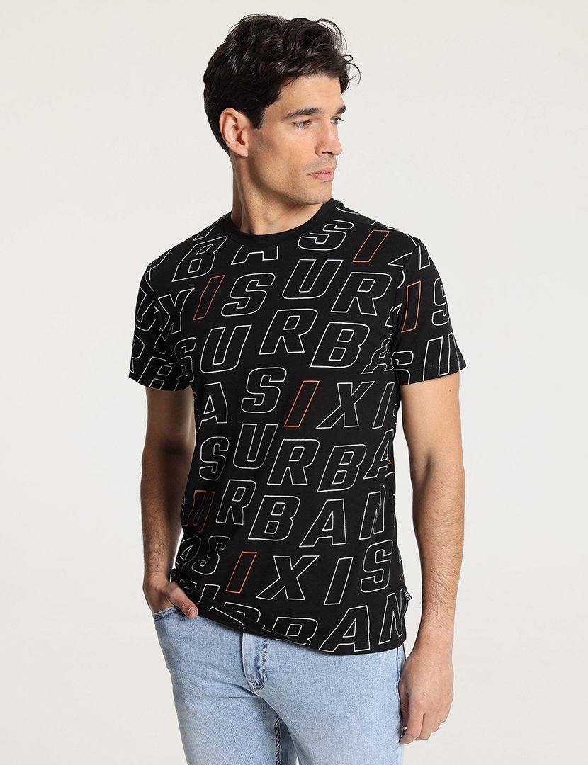 T-Shirt Homem Preto